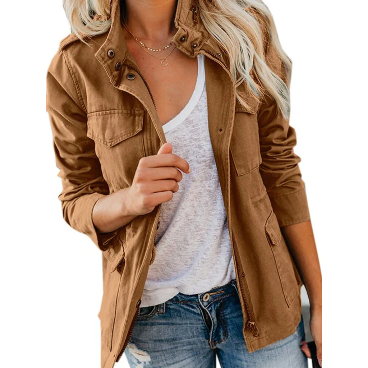 Lune London | Jacket - Loose Fit - Functional Zipper and Button Closure - Utility Design