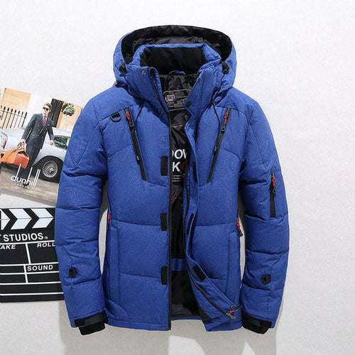 Lune London | Down jacket - Padded insulation - Adjustable hood - Zipper - Hip length