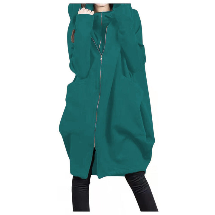 Lune London | Coat - Mid-length - Plus size fit - Hood - Zipper - Large pockets
