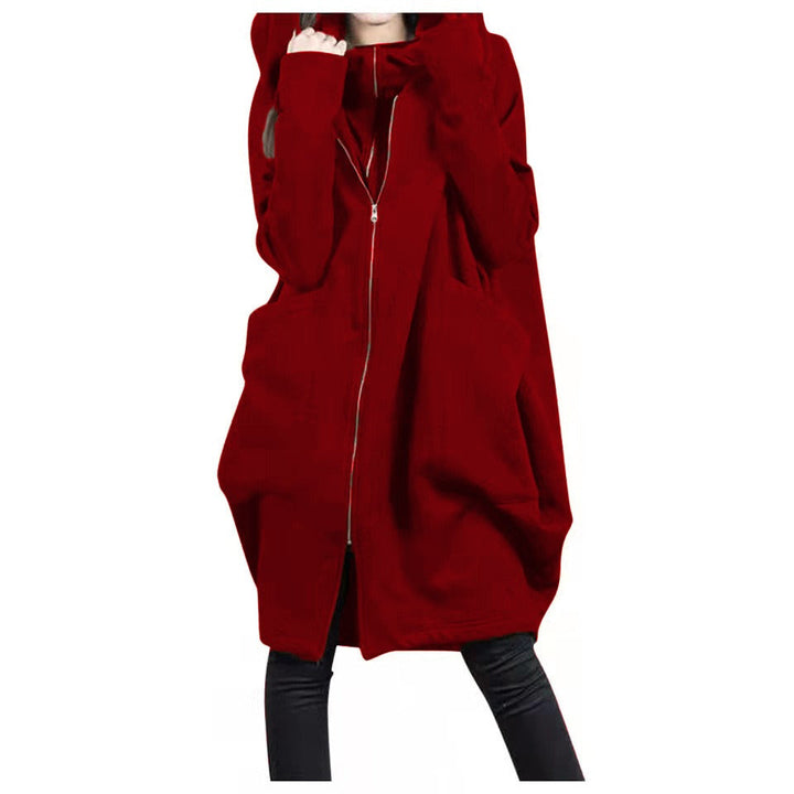 Lune London | Coat - Mid-length - Plus size fit - Hood - Zipper - Large pockets