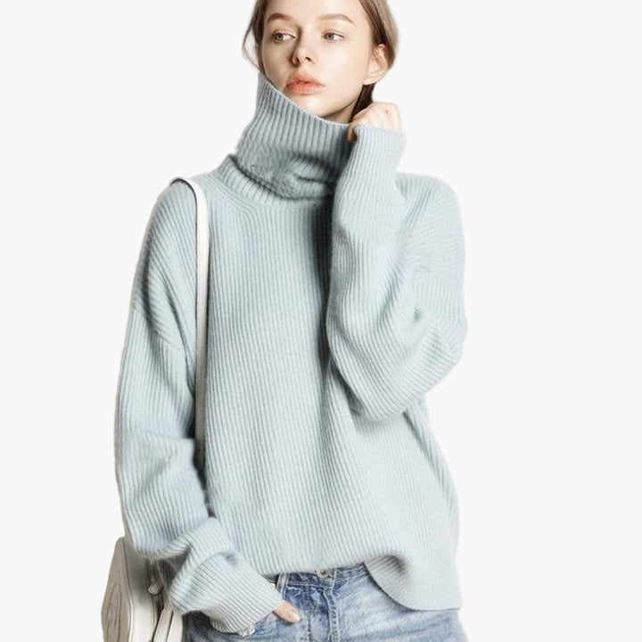 Lune London | Oversized turtleneck sweater for leisure and office