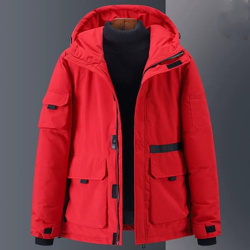 Lune London | Down jacket - Relaxed Fit - With hood - Insulated - Water-repellent - Pockets