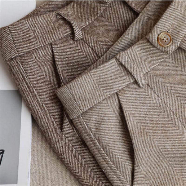 Winter wool trousers