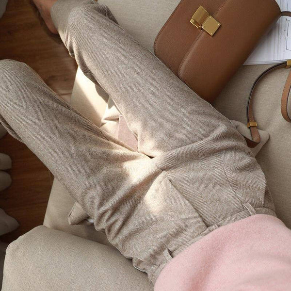 Winter wool trousers