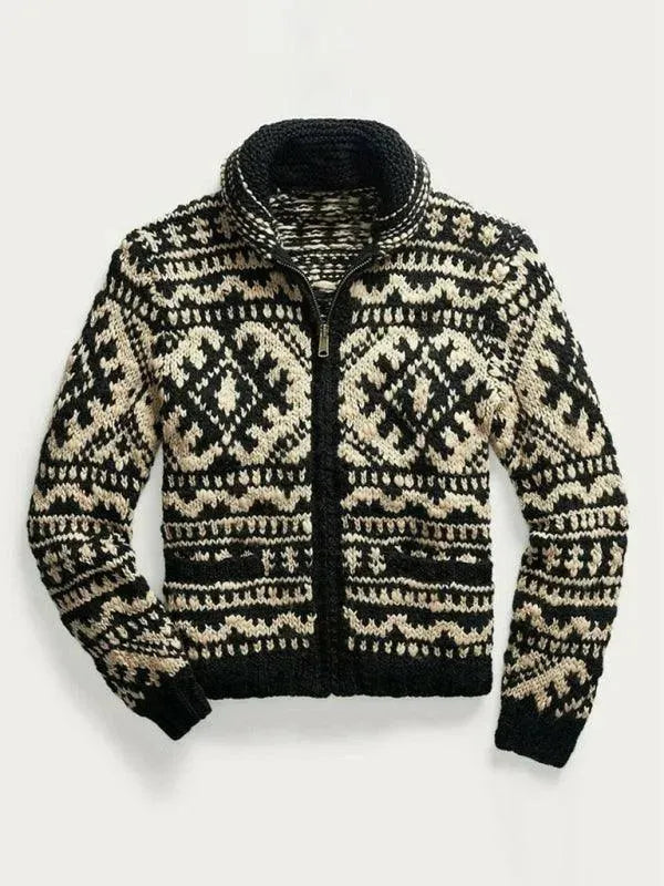 Lune London | Knitted Men's Cardigan Sweater