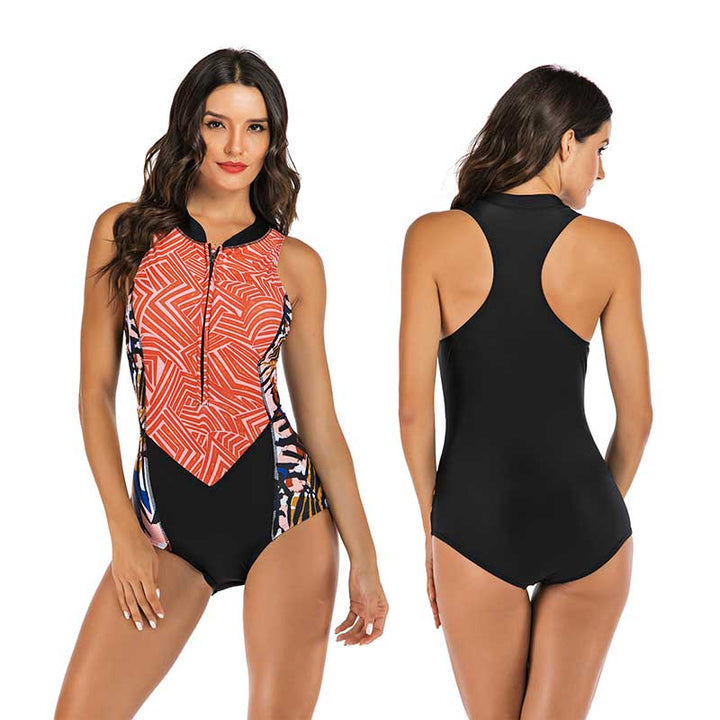 Lune London | One-Piece Sports Swimsuit with Interesting Design