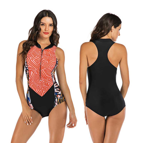 Lune London | One-Piece Sports Swimsuit with Interesting Design