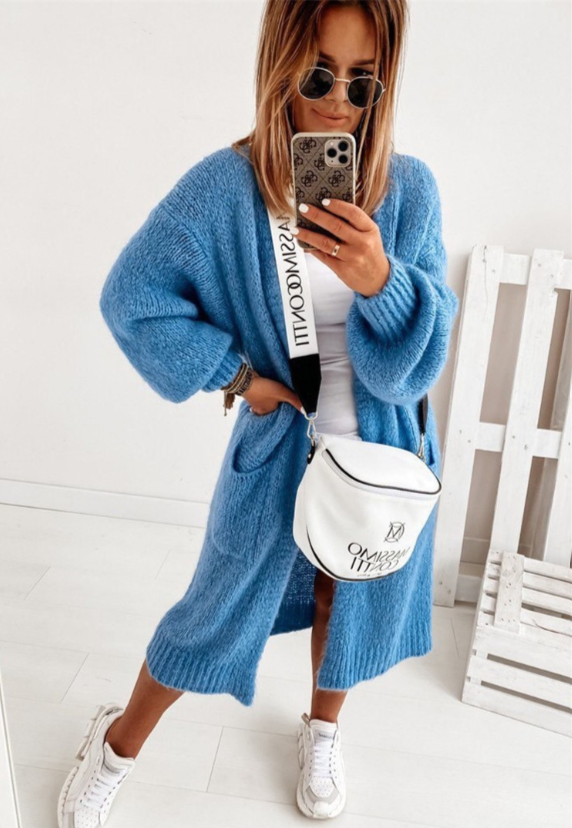 Lune London | Long Knitted Vest for Women Stylish Winter Clothing