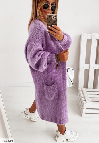 Lune London | Long Knitted Vest for Women Stylish Winter Clothing