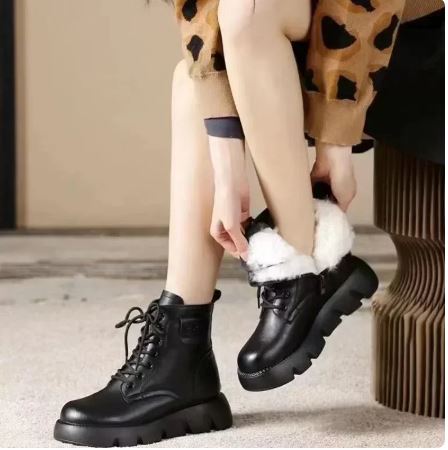 Lune London | Padded Boots with Thick Soles
