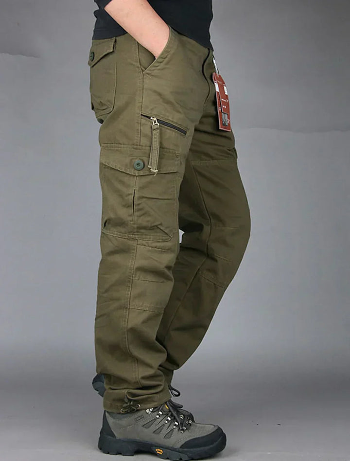 Chic Und Stil | Unique Straight Cargo Pants for Men