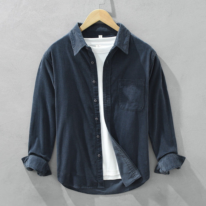 Lune London | Retro Men's Cord Shirt Elegant, Versatile & Comfortable