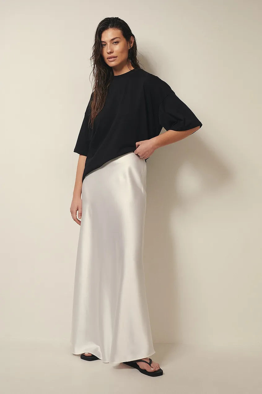 Lune London | Satin skirt with High Waist Anna