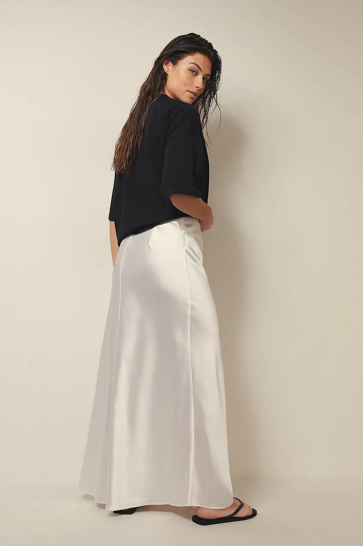 Lune London | Satin skirt with High Waist Anna