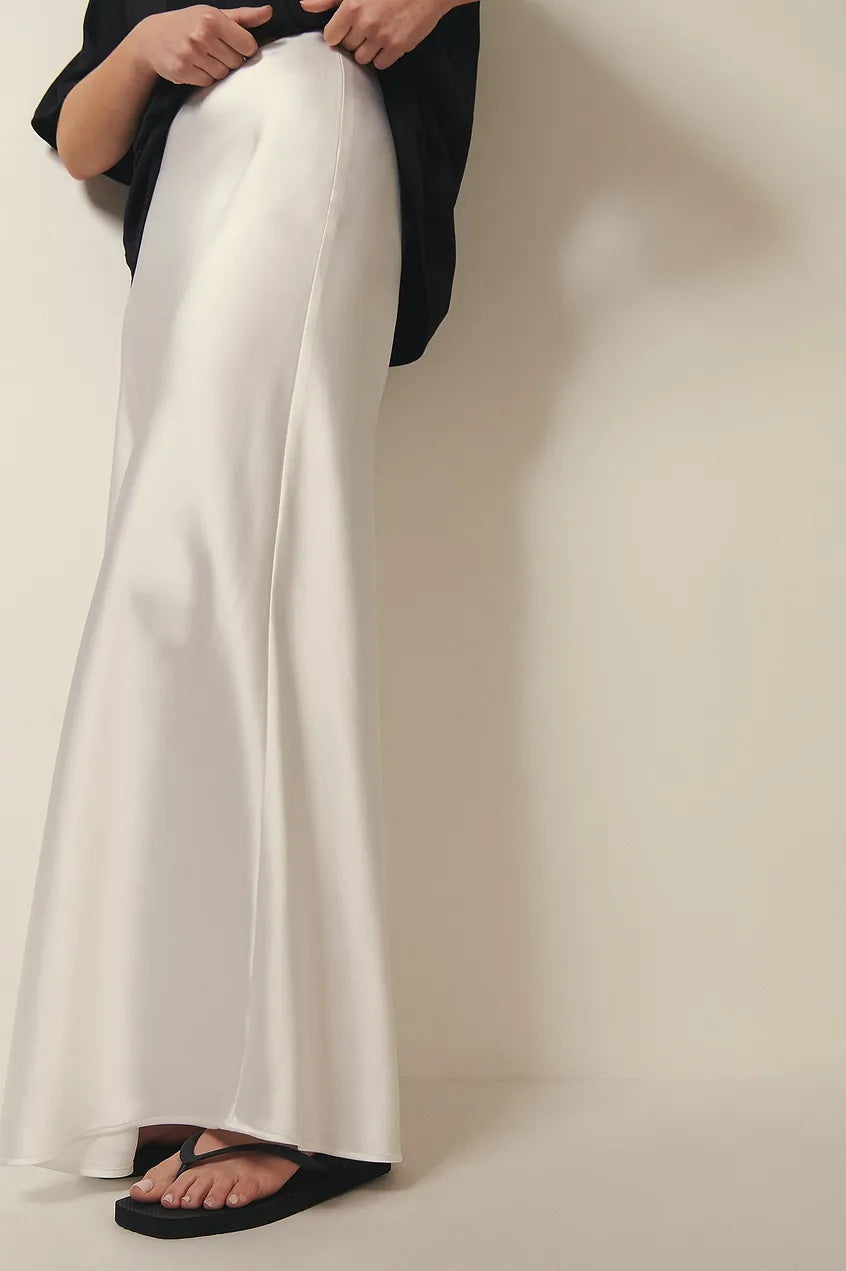 Lune London | Satin skirt with High Waist Anna