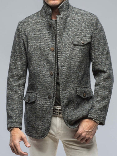 Lune London | Casual Retro Jacket with Pockets and Zipper Closure - Elegant Comfort