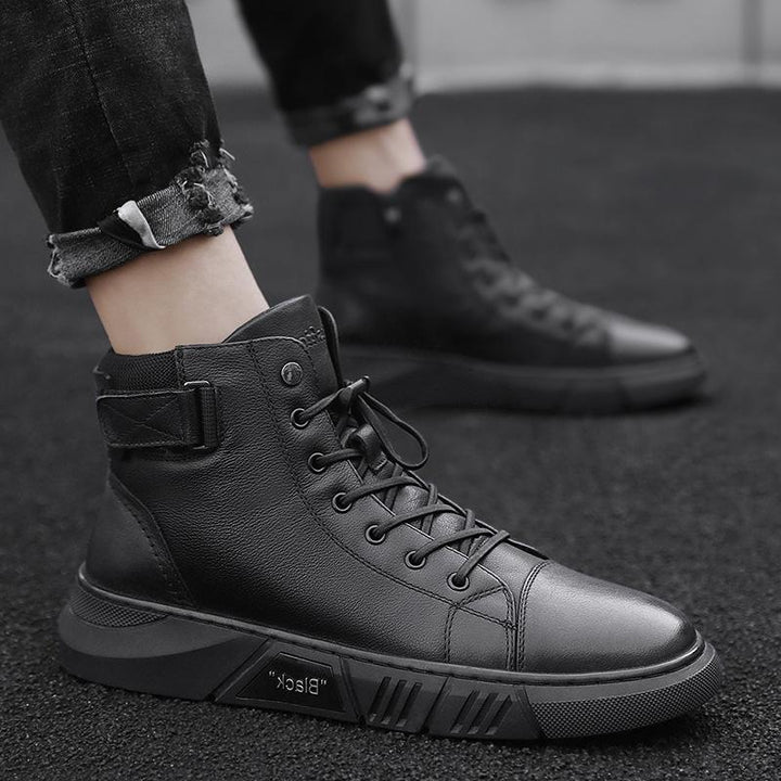 Lune London | Robust Black Men's Shoes