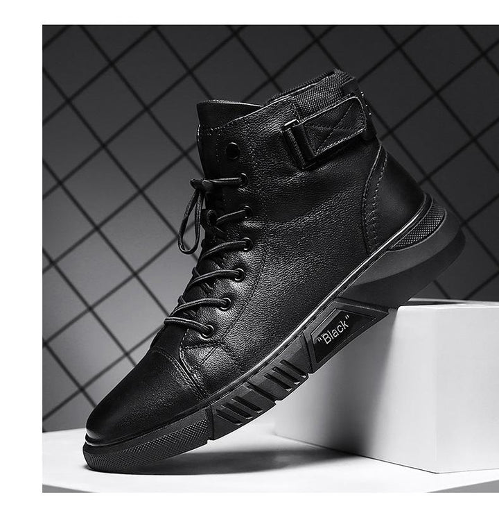 Lune London | Robust Black Men's Shoes