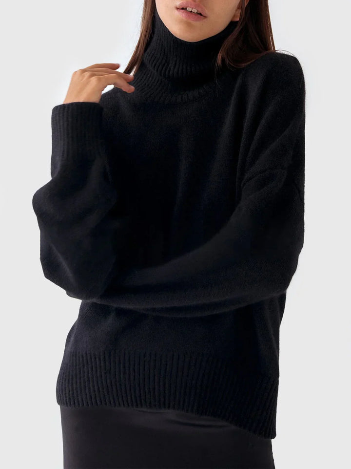Lune London | Oversized Casual Turtleneck Sweater
