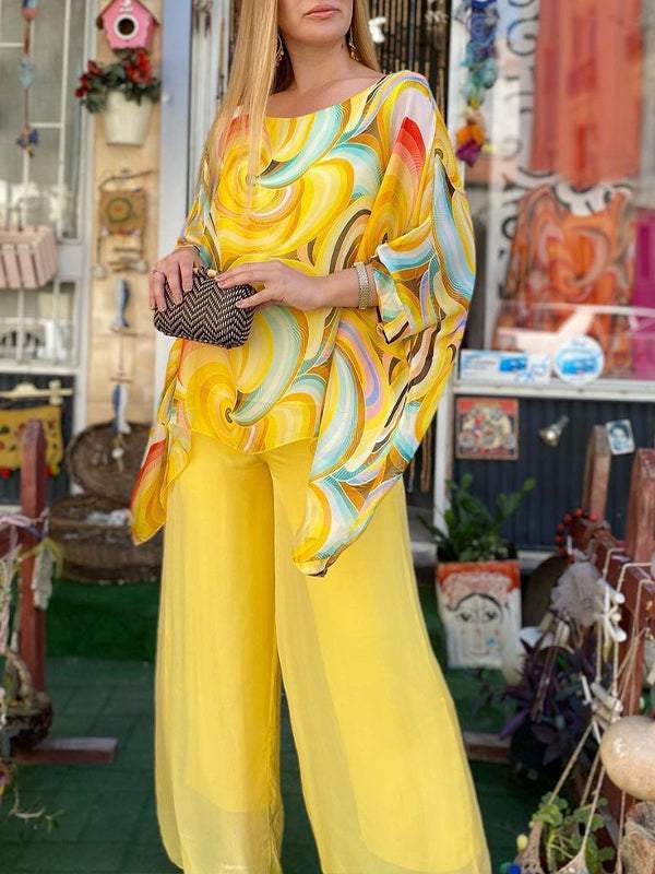 Lune London | Liene Two-Piece Chiffon Set