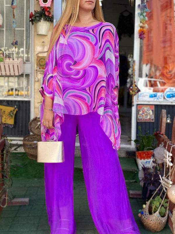 Lune London | Liene Two-Piece Chiffon Set