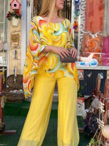 Lune London | Liene Two-Piece Chiffon Set