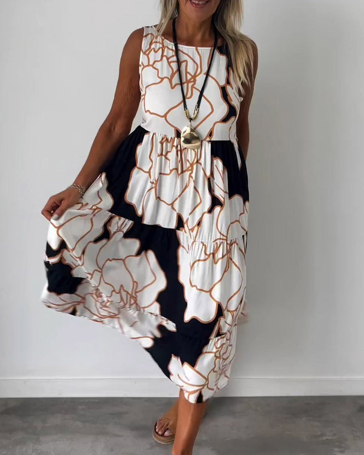 Lune London | Comfortable Sleeveless Summer Dress for Women