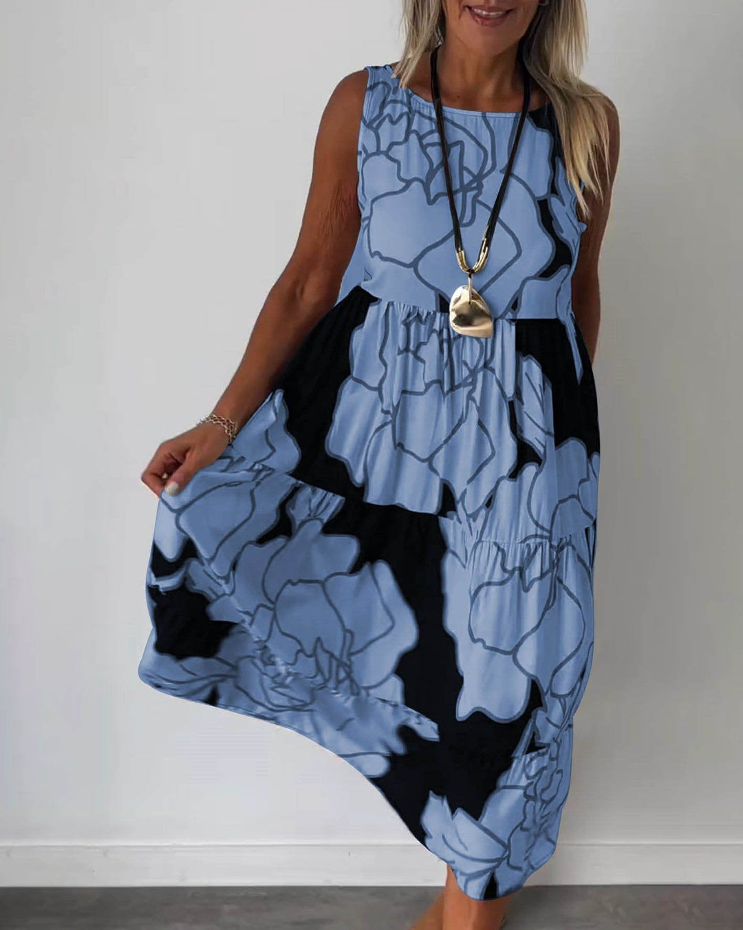 Lune London | Comfortable Sleeveless Summer Dress for Women