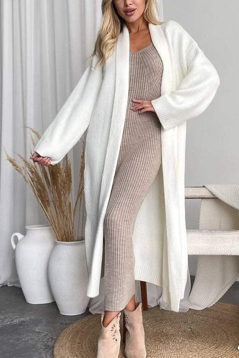 Lune London | Long Knit Cardigan Soft and Warm Timeless Design