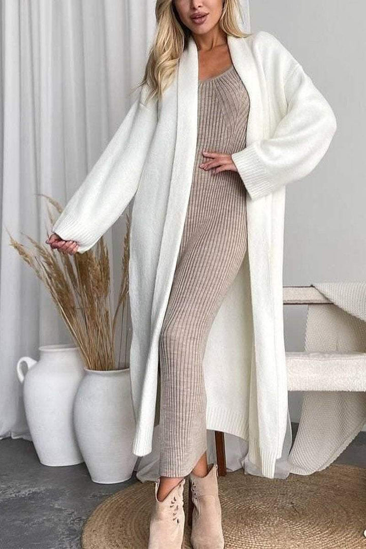 Lune London | Long Knit Cardigan Soft and Warm Timeless Design