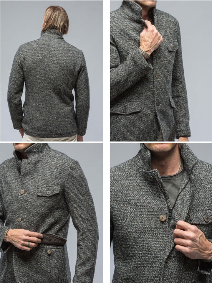 Lune London | Casual Retro Jacket with Pockets and Zipper Closure - Elegant Comfort