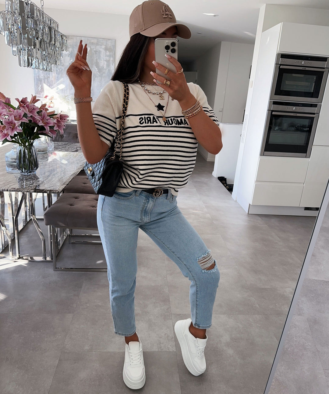 Lune London | Sneaker Georgia White