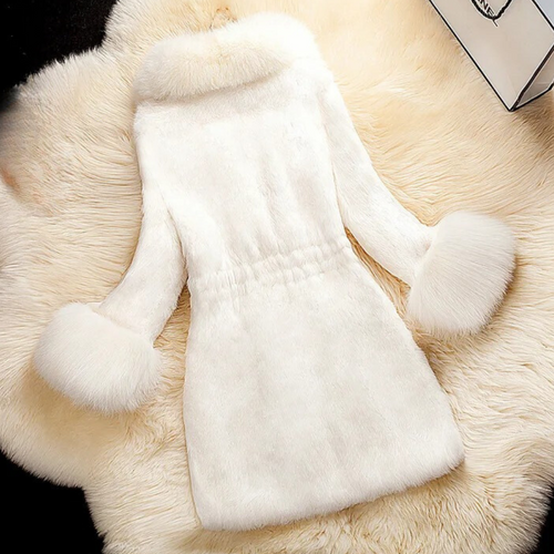 Lune London | Jacket with Fur Processing Stylish Women's Outerwear