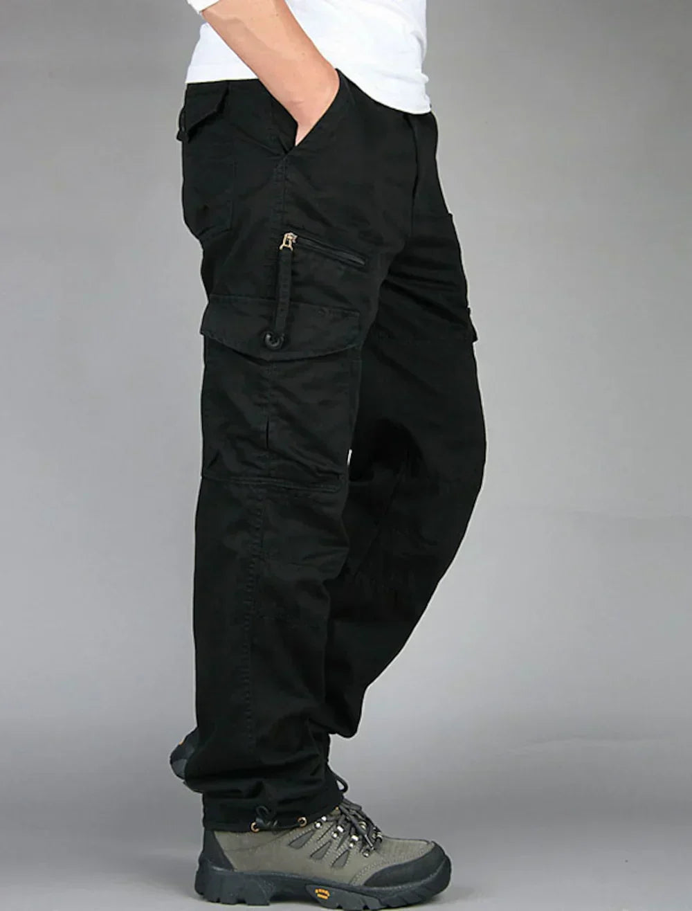 Chic Und Stil | Unique Straight Cargo Pants for Men