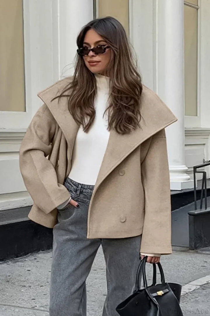 Lune London | Wool Double-Breasted Jacket
