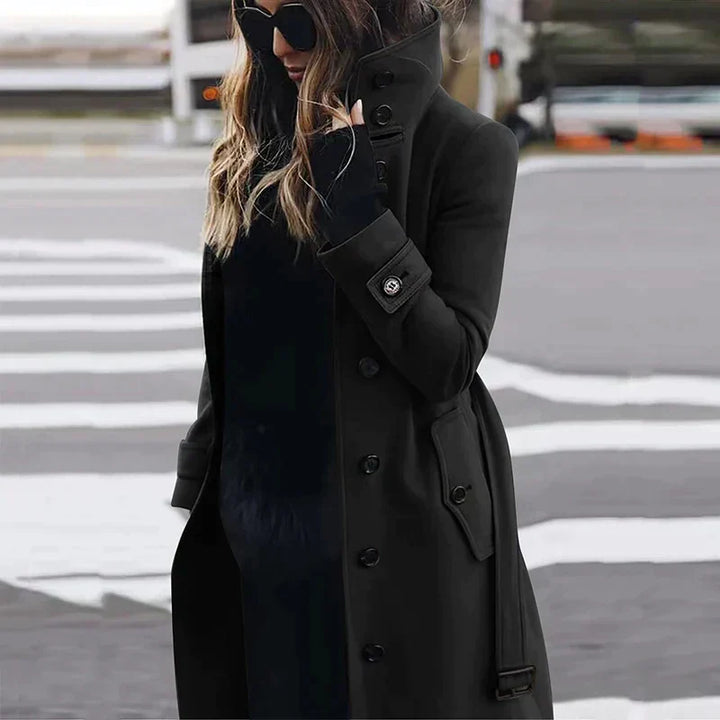 Lune London | Long Warm Trench Coat - Winter