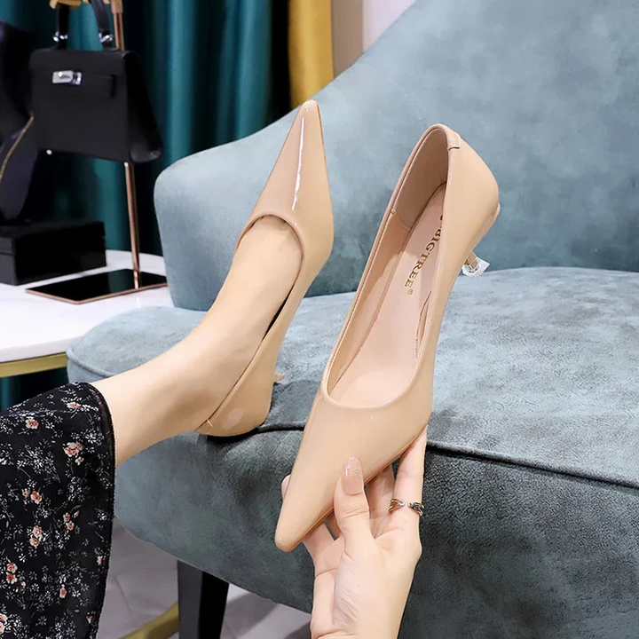 Lune London | Women's Kitten Heels Black