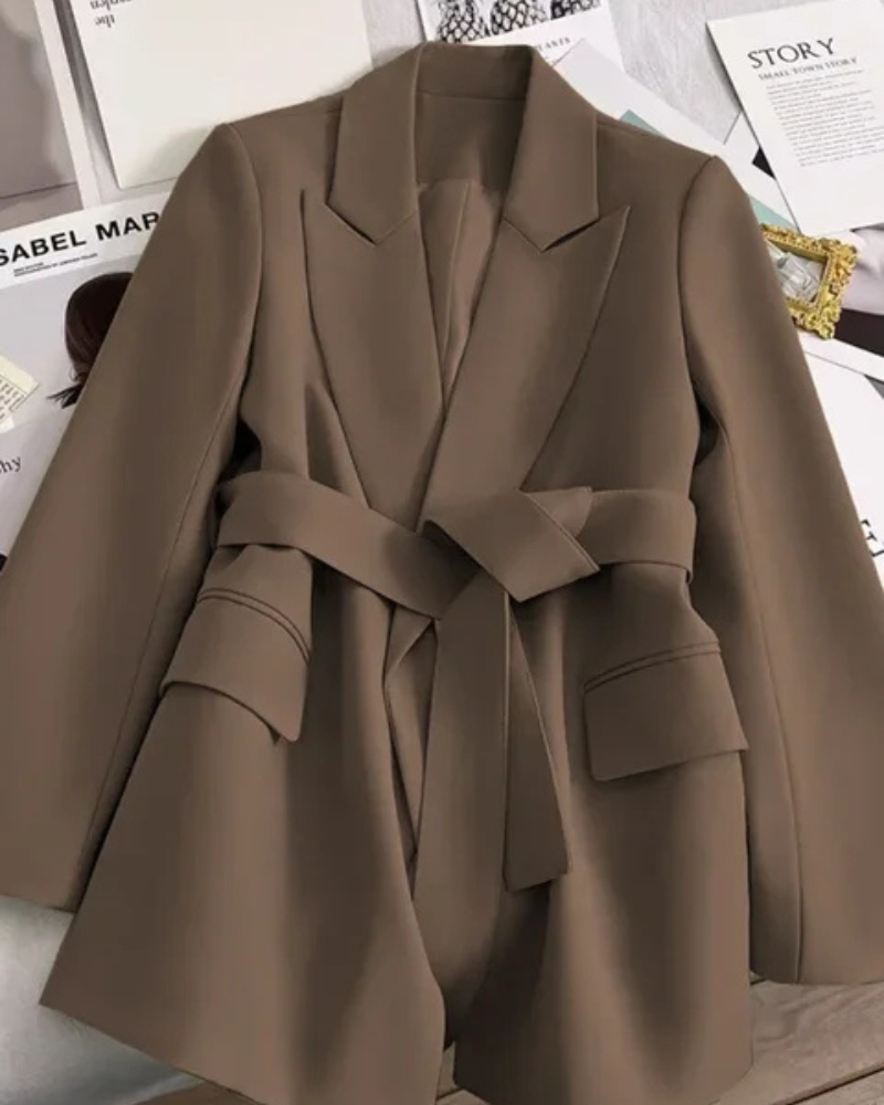 Lune London | Women's Classic Trench Coat Black Jacket