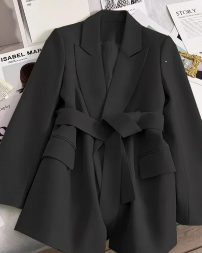 Lune London | Women's Classic Trench Coat Black Jacket