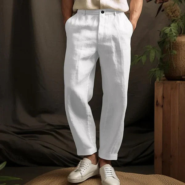 Lune London | Linen trousers men Light and Breathable