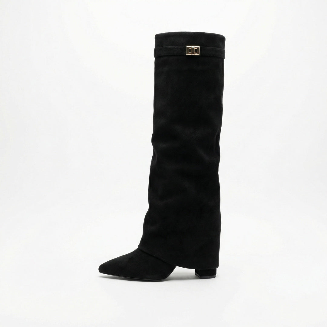 Suede boots for women