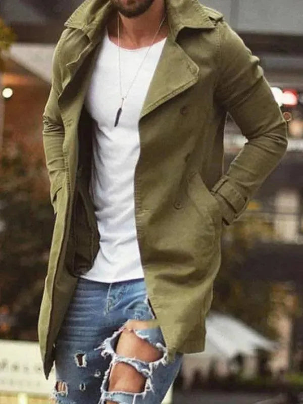 Lune London | Length Slim Fit Men's Winter Coat