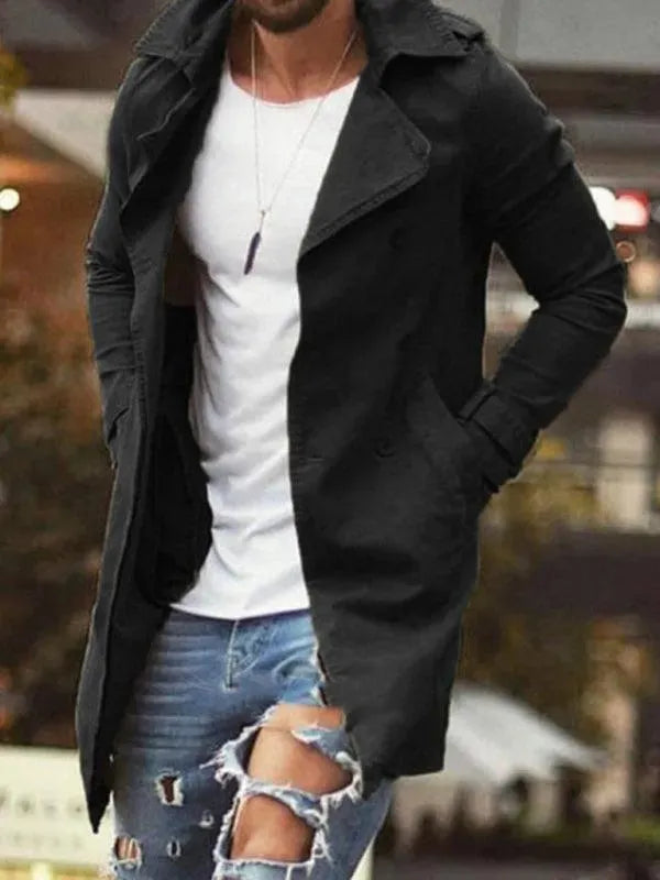 Lune London | Length Slim Fit Men's Winter Coat