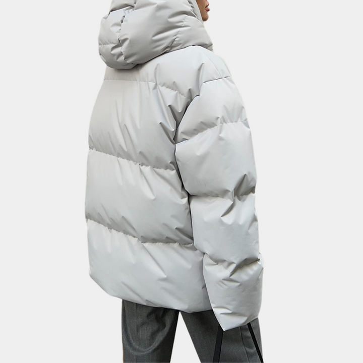 Lune London | Puffer Winter Jacket with Hood Long Sleeve
