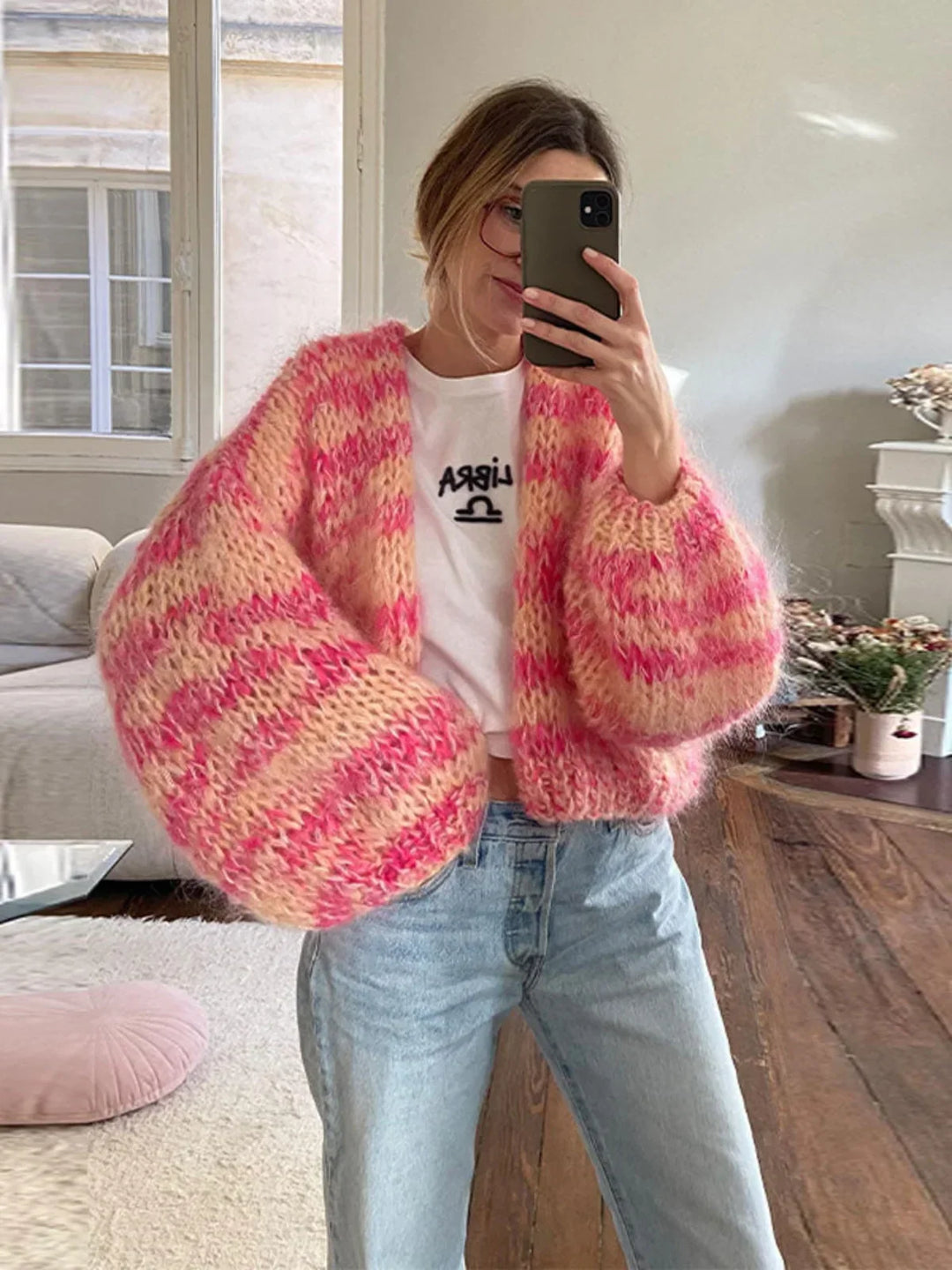 Lune London | Knit Geometric Patchwork Jacket