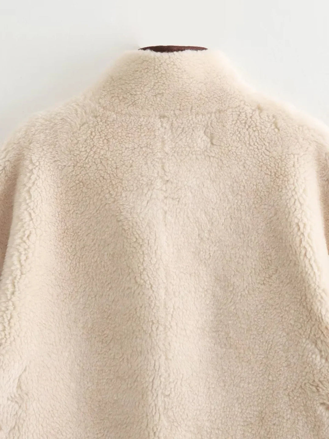 Lune London | Shearling Stand Collar Jacket