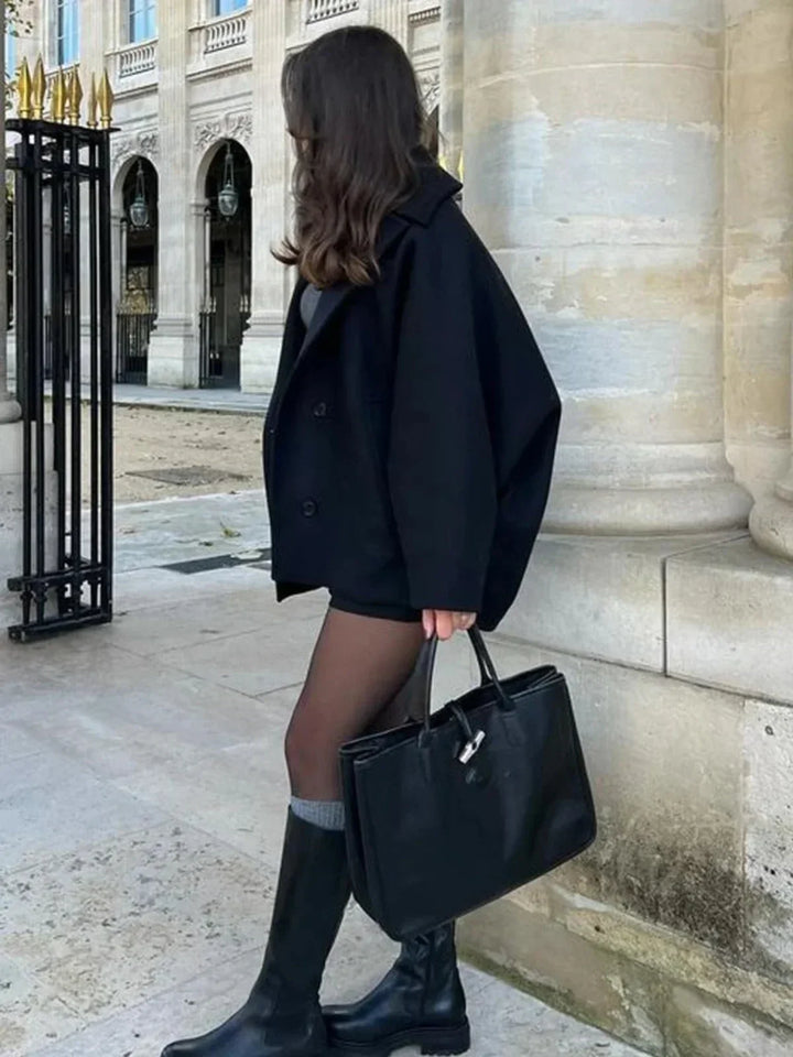 Lune London | Lapel Collar Wool Jacket