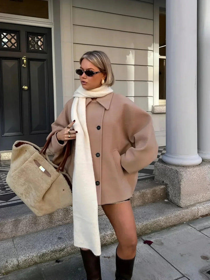 Lune London | Lapel Collar Wool Jacket