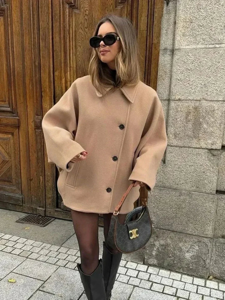 Lune London | Lapel Collar Wool Jacket