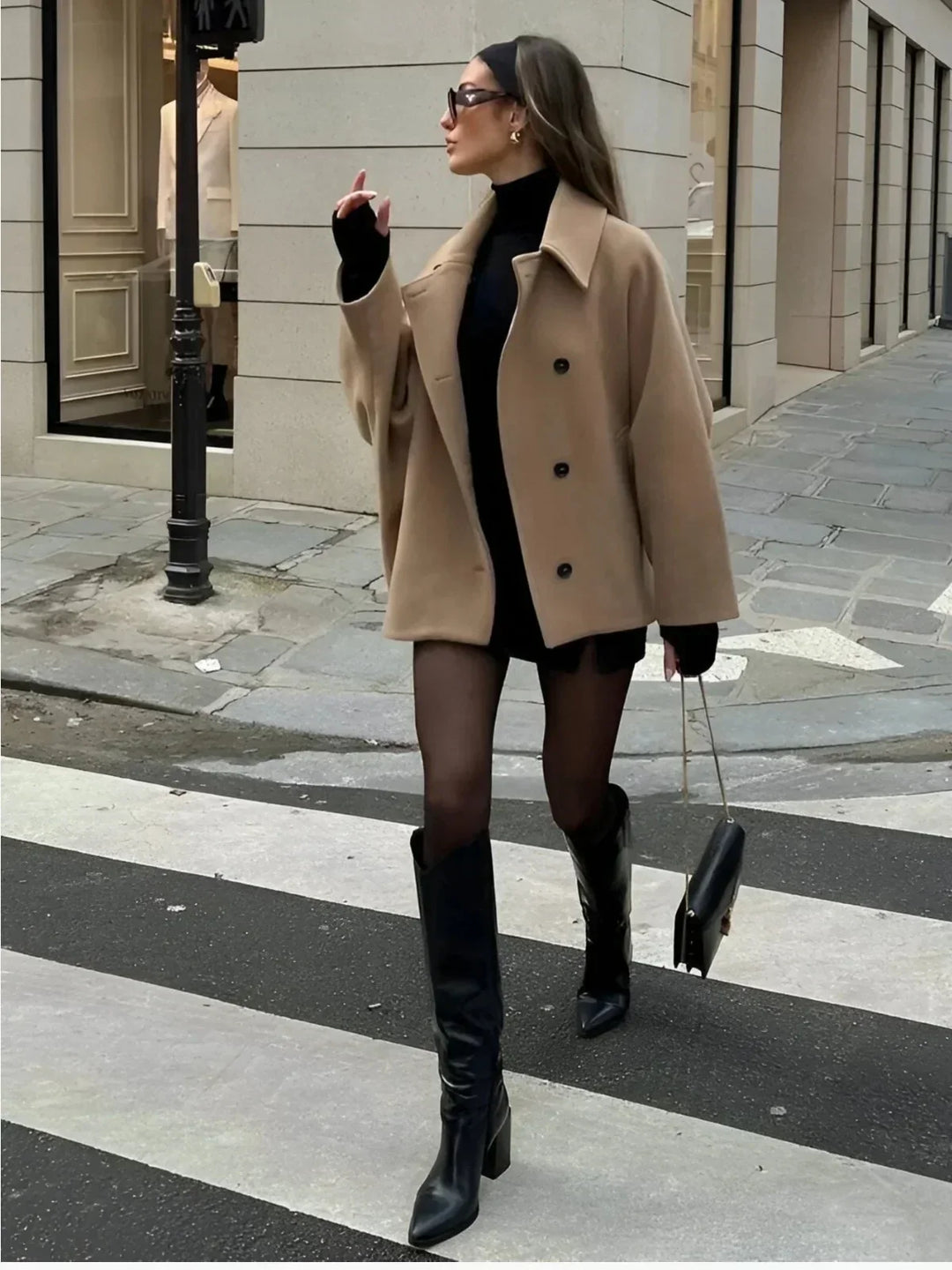 Lune London | Lapel Collar Wool Jacket